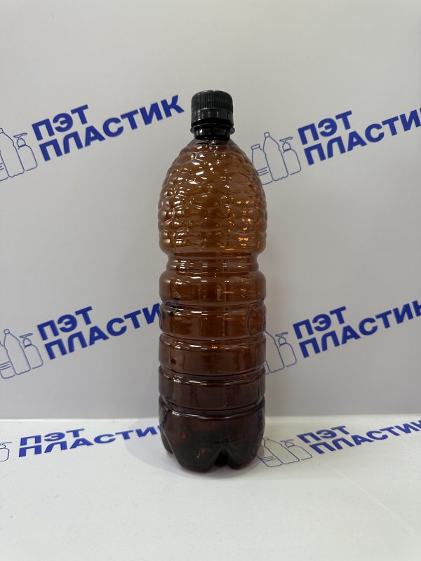 28мм Бутылка ПЭТ 1,0л / 50шт. (Коричневая КУМЫС 41гр.) СОТЫ — изображение 4